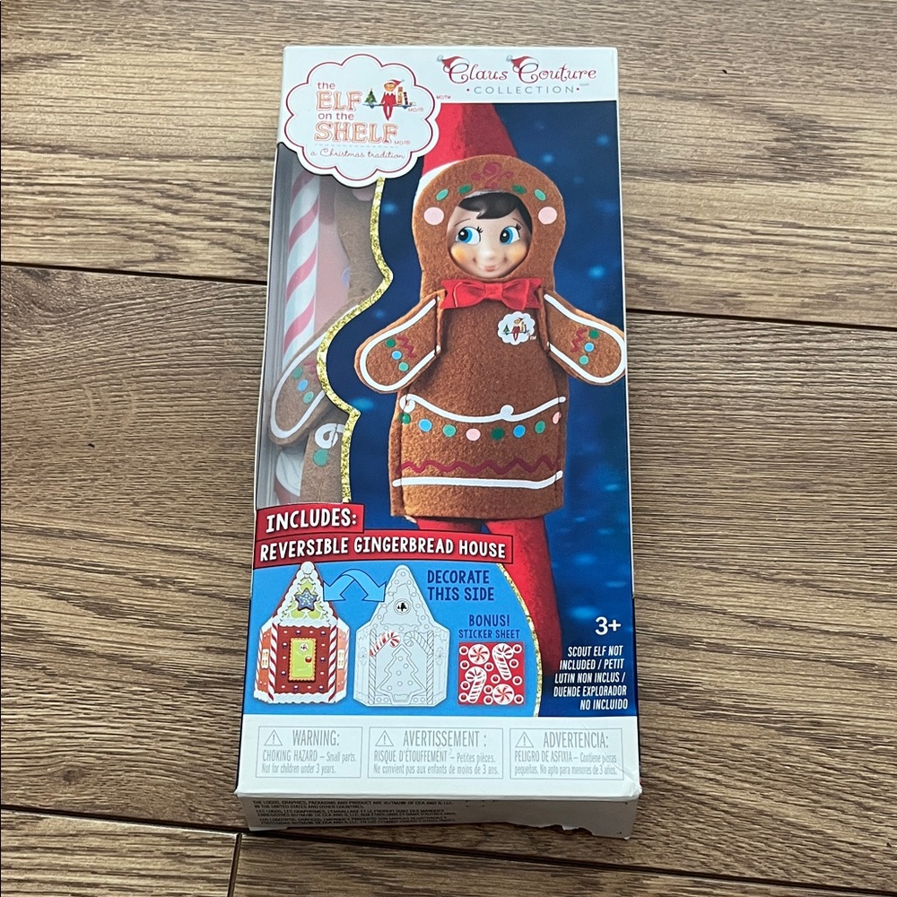 Elf on the Shelf Jolly Gingerbread Set